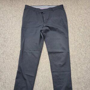 Charles Tyrwhitt Smart Non-iron Cotton Chino Pants color grey